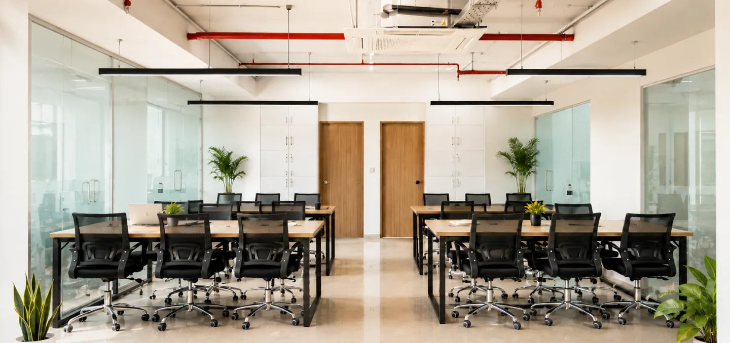 FameX247 workspace interior